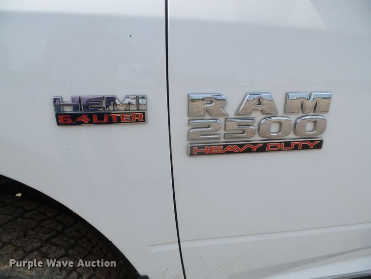 image for item DG0179 2015 Dodge Ram 2500HD Crew Cab pickup truck