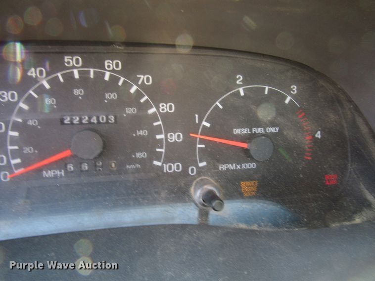 image for item DG1346 2000 Ford F350 Super Duty flatbed pickup truck