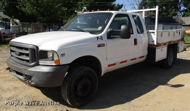 image for item DG1347 2004 Ford F450 Super Duty SuperCab utility truck