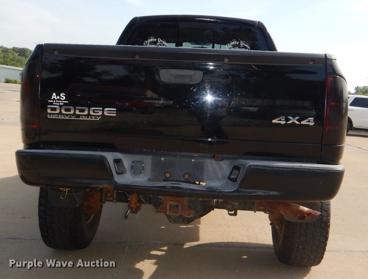 image for item DG4835 2004 Dodge Ram 2500HD Quad Cab pickup truck