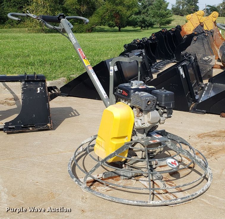 image for item DG7519 Wacker CT36 power trowel