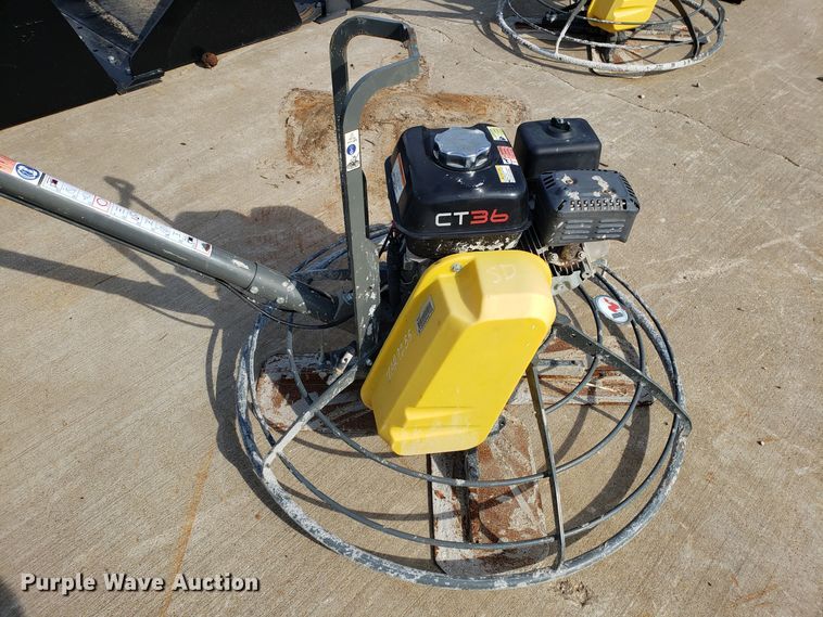 Wacker CT36 power trowel in Sedalia, MO Item DG7519 sold Purple Wave