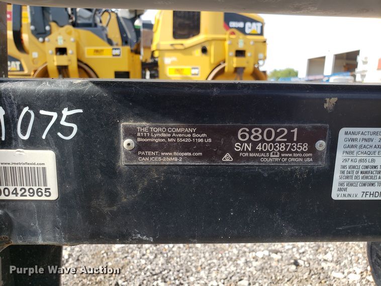 image for item DG7520 Toro cement mixer