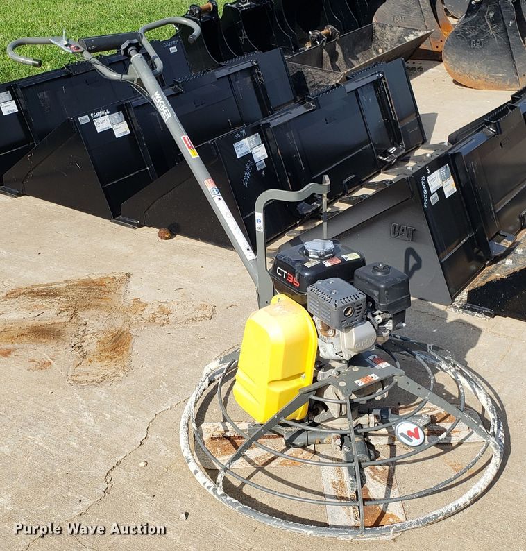 image for item DG7521 Wacker CT36 power trowel