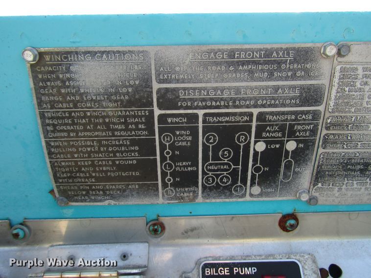 image for item DG8070 1945 GMC DUKW amphibious vehicle