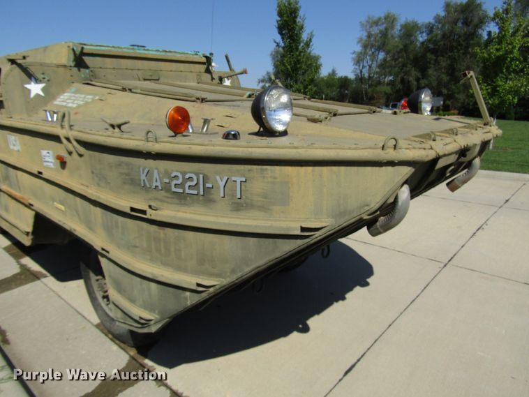 image for item DG8070 1945 GMC DUKW amphibious vehicle