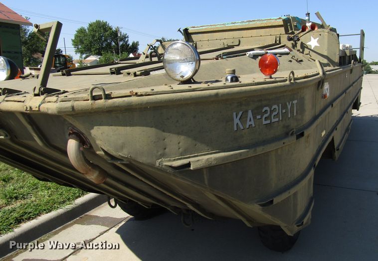 image for item DG8070 1945 GMC DUKW amphibious vehicle