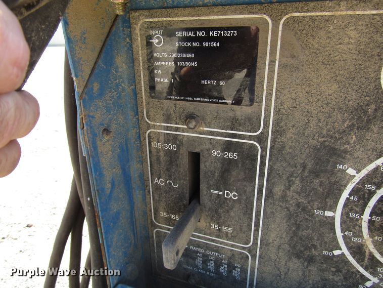 image for item DG8071 Miller Dialarc 250 AC/DC welder