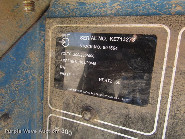 image for item DG8071 Miller Dialarc 250 AC/DC welder