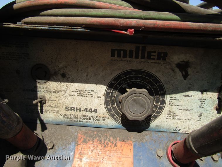 image for item DG8072 (2) Miller SRH444 welders