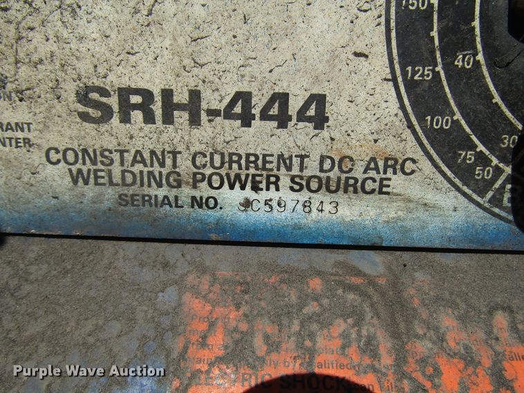 image for item DG8072 (2) Miller SRH444 welders