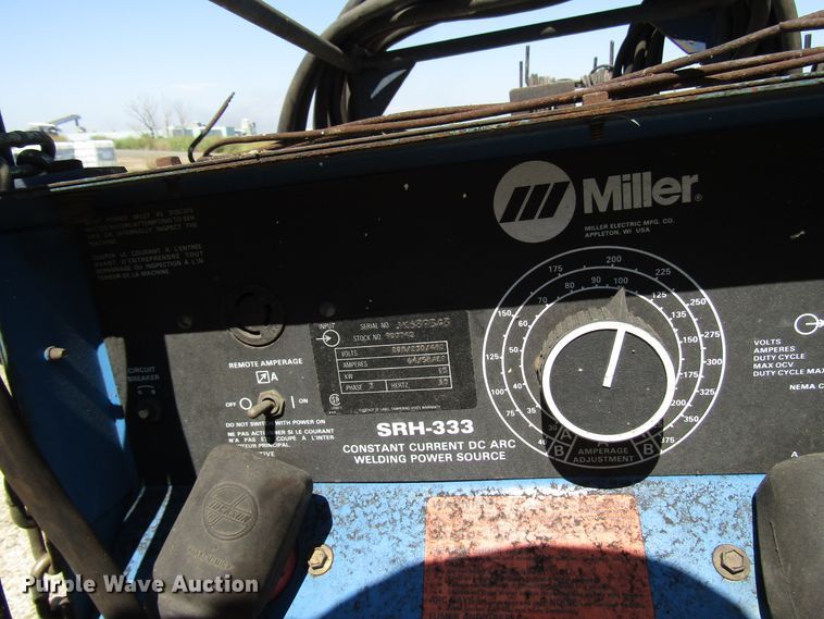 image for item DG8074 Miller SRH333 welder
