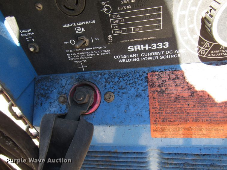 image for item DG8074 Miller SRH333 welder