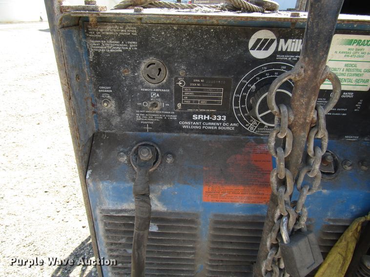 image for item DG8075 (2) Miller SRH333 welders