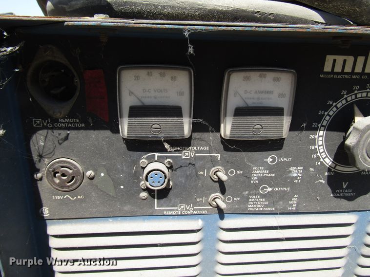 image for item DG8076 Miller Deltaweld 650 welder