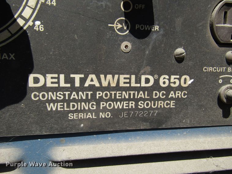 image for item DG8076 Miller Deltaweld 650 welder