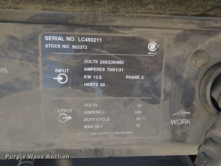 image for item DG8078 (2) Miller welders