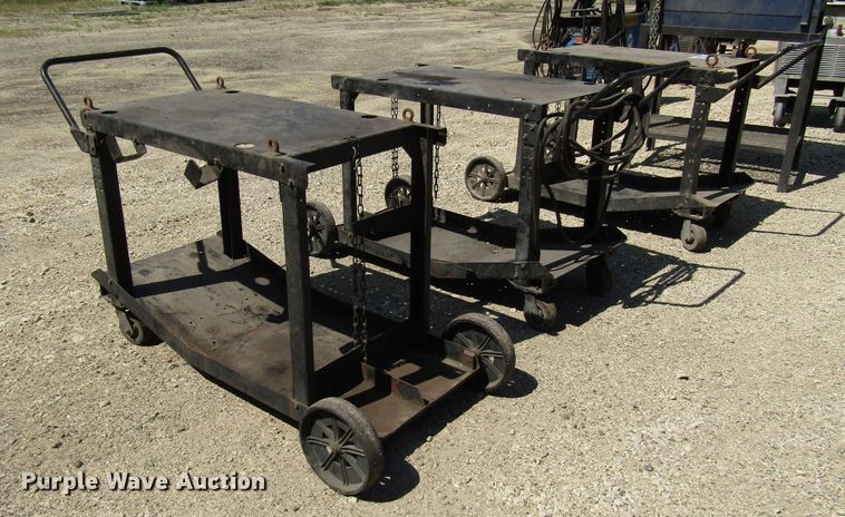 image for item DG8081 (3) welder carts