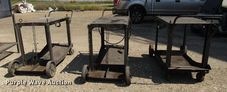 image for item DG8081 (3) welder carts