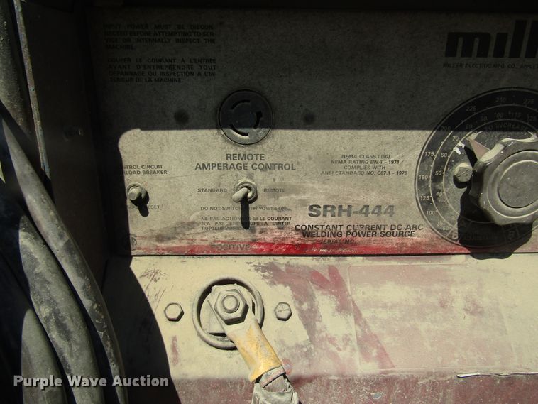 image for item DG8082 Miller SRH444 welder
