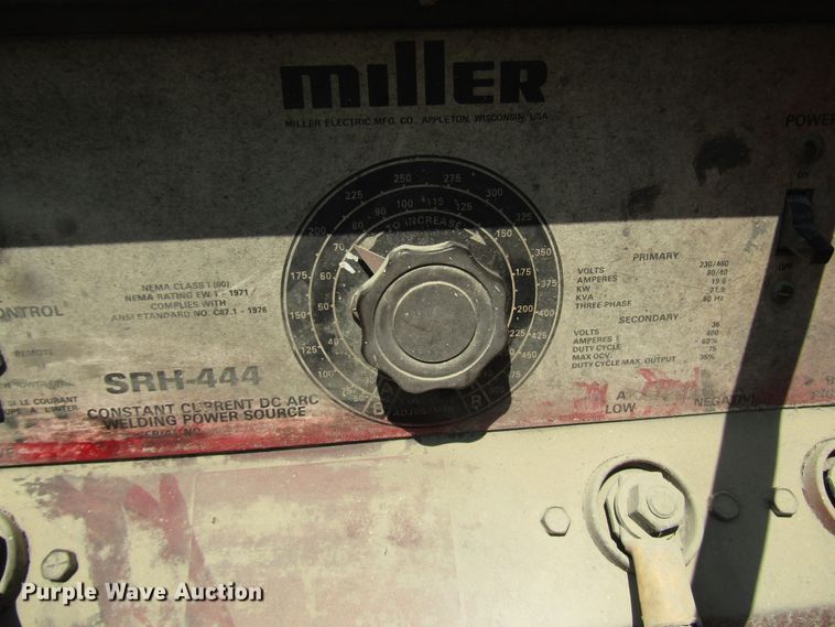 image for item DG8082 Miller SRH444 welder