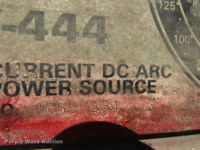 image for item DG8082 Miller SRH444 welder