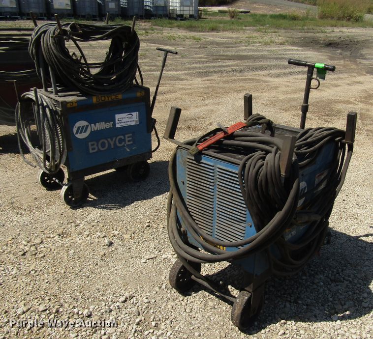 image for item DG8083 (2) Miller Dialarc 250 AC/DC welders