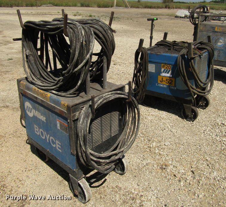 image for item DG8083 (2) Miller Dialarc 250 AC/DC welders