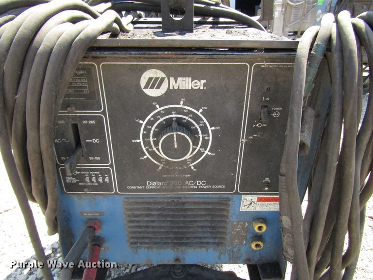 image for item DG8083 (2) Miller Dialarc 250 AC/DC welders