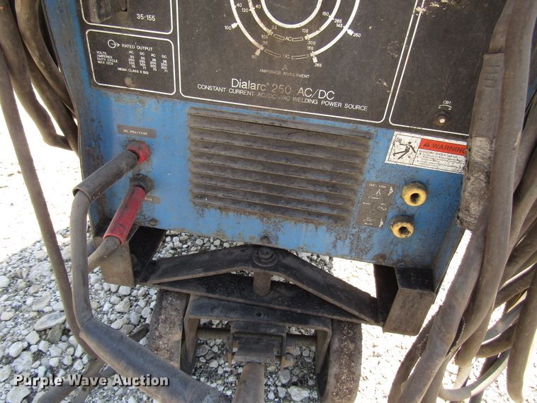 image for item DG8083 (2) Miller Dialarc 250 AC/DC welders
