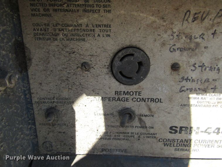 image for item DG8084 Miller SRH444 welder