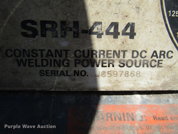 image for item DG8084 Miller SRH444 welder