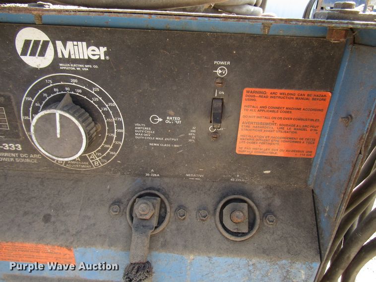 image for item DG8085 (2) Miller welders