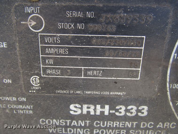 image for item DG8085 (2) Miller welders