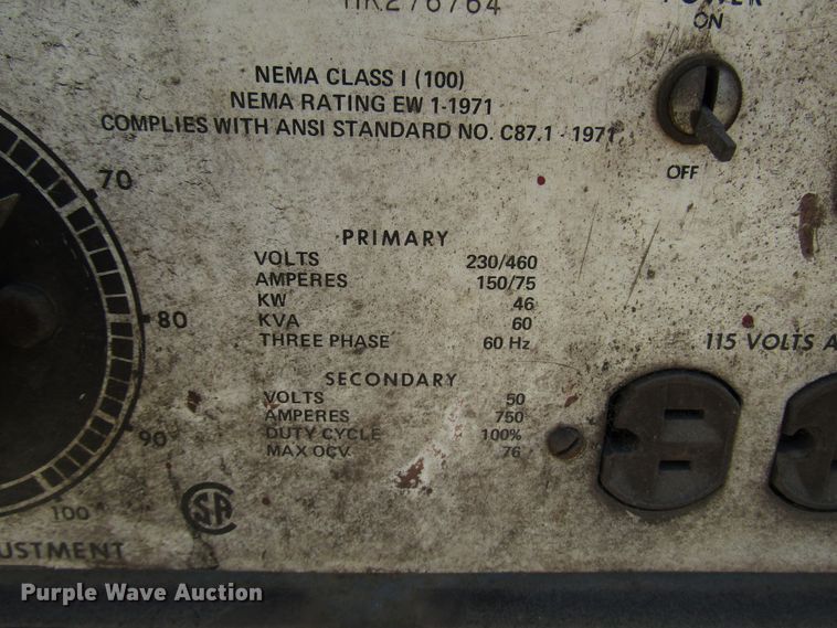 image for item DG8086 Miller MP-75E welder