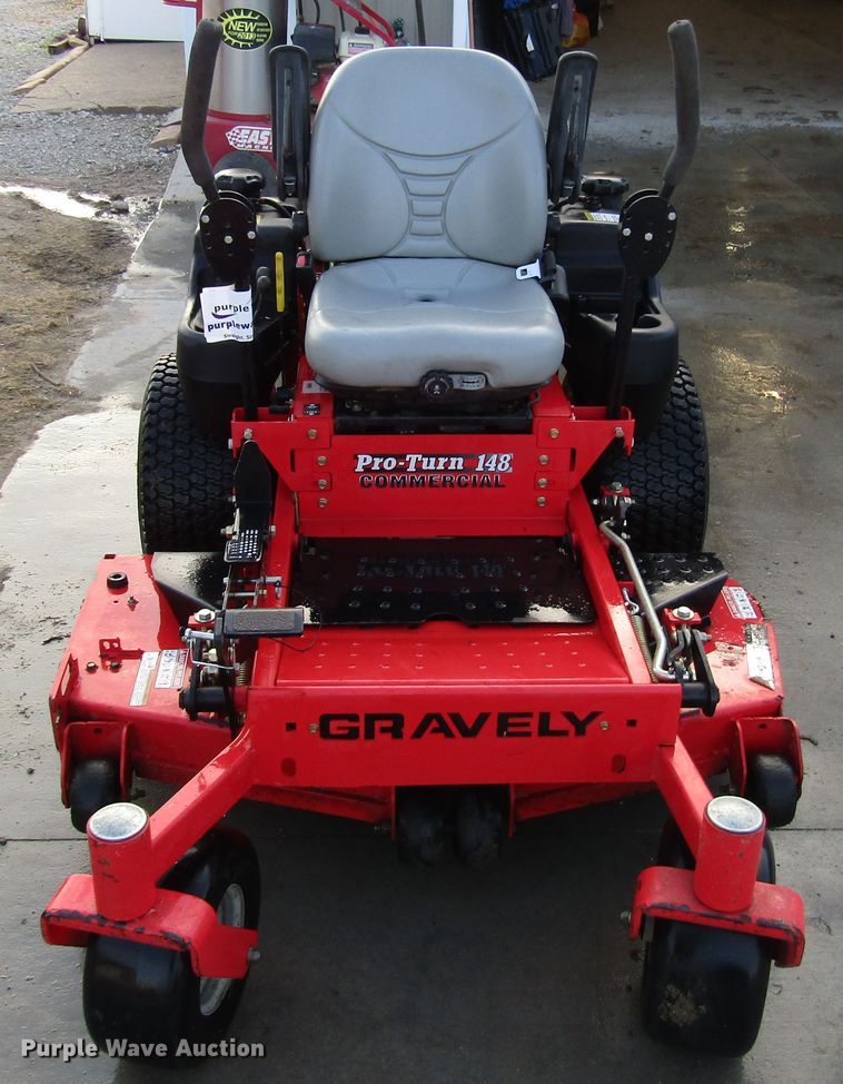 image for item DG8163 Gravely Pro Turn 148 ZTR lawn mower