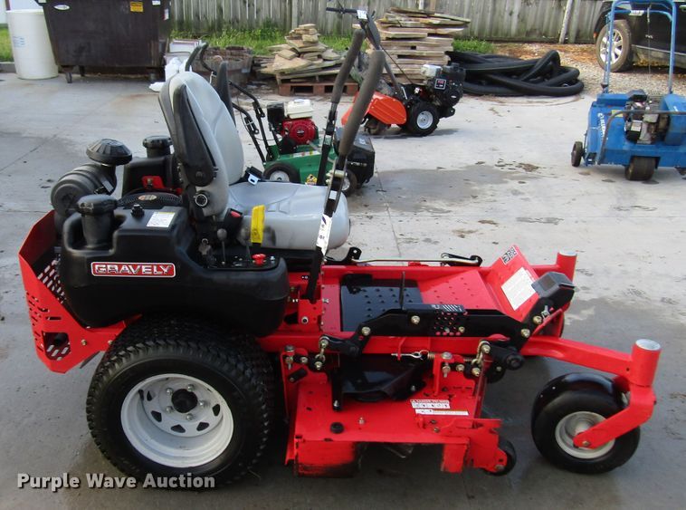 image for item DG8163 Gravely Pro Turn 148 ZTR lawn mower