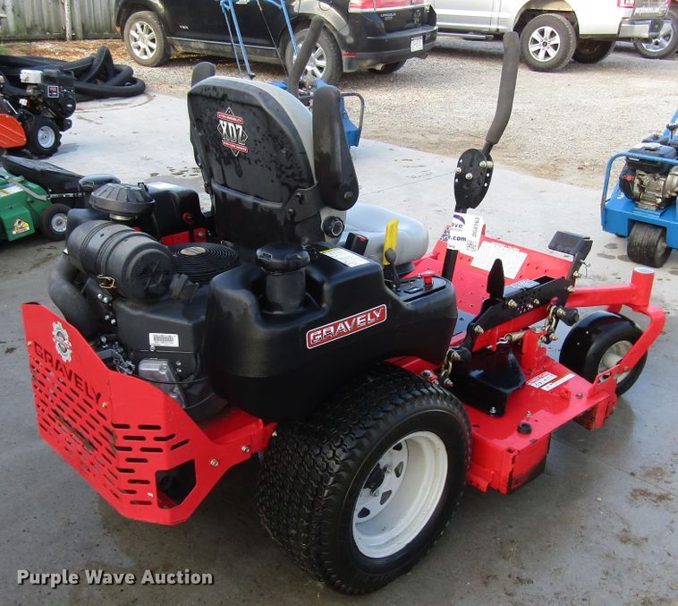 image for item DG8163 Gravely Pro Turn 148 ZTR lawn mower