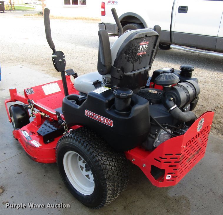 image for item DG8163 Gravely Pro Turn 148 ZTR lawn mower