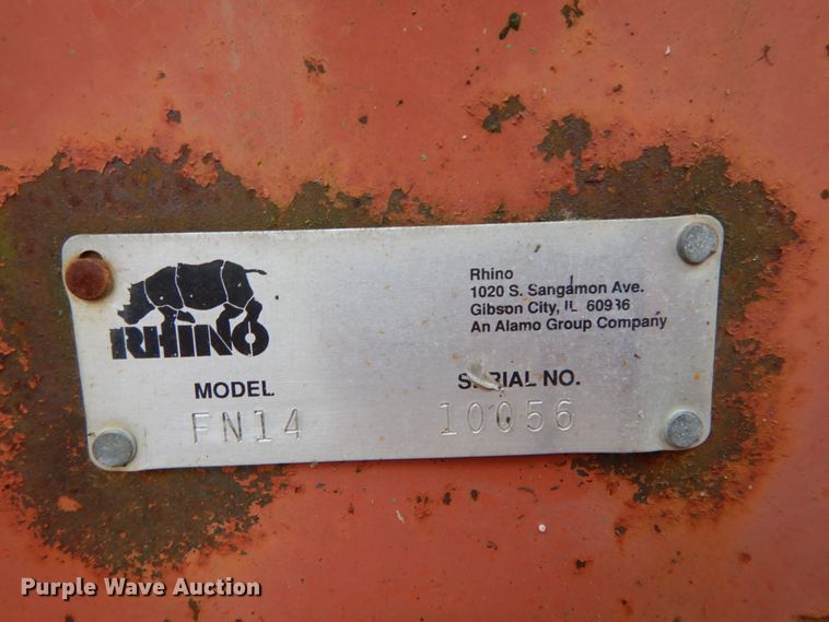 image for item DH2041 Rhino FN14 rotary mower