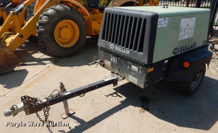 image for item DH2548 2005 Sullair 185DPQPEPK air compressor