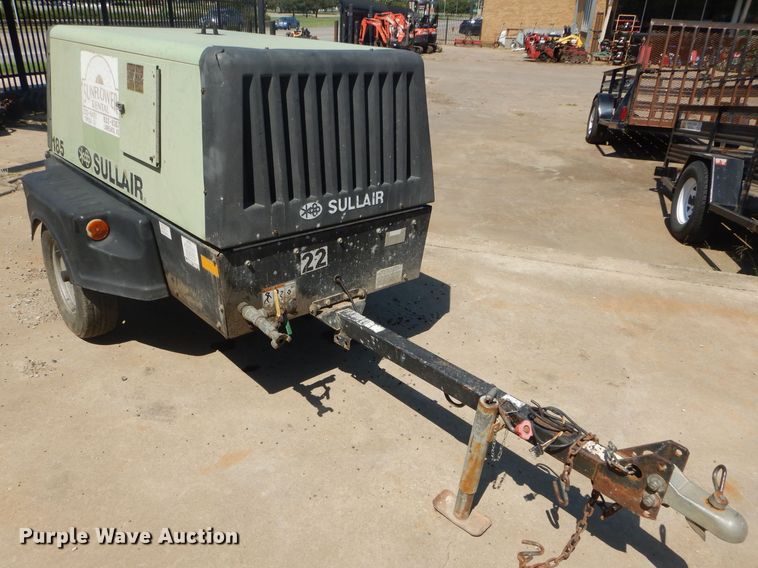 image for item DH2548 2005 Sullair 185DPQPEPK air compressor