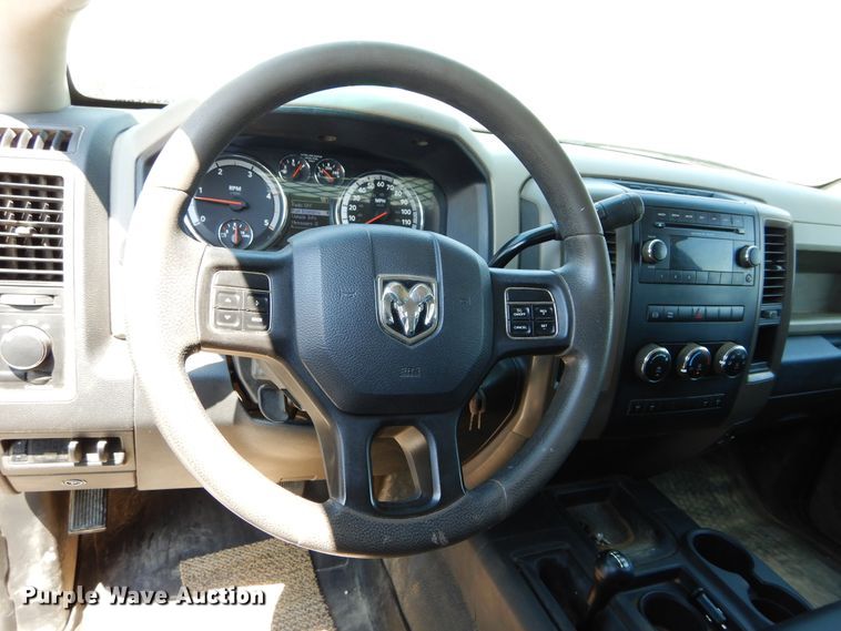 image for item DH3574 2012 Dodge Ram 5500 Crew Cab flatbed truck