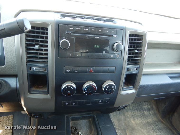 image for item DH3574 2012 Dodge Ram 5500 Crew Cab flatbed truck