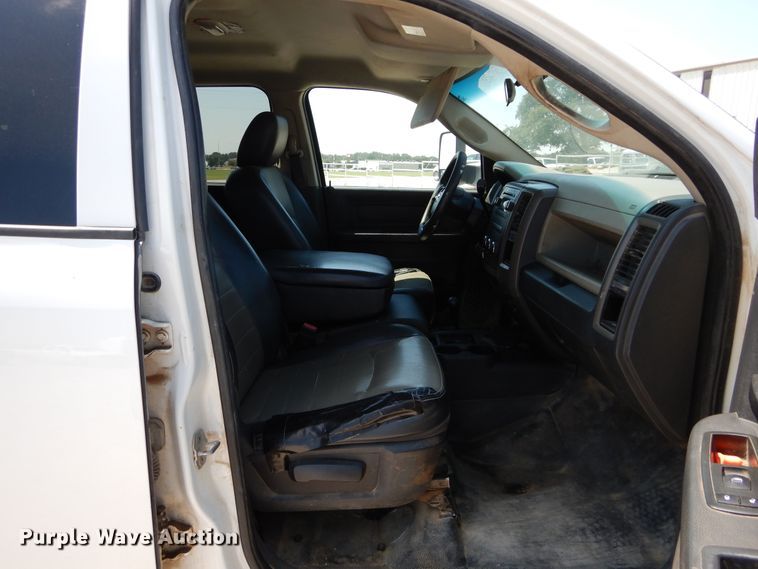 image for item DH3574 2012 Dodge Ram 5500 Crew Cab flatbed truck