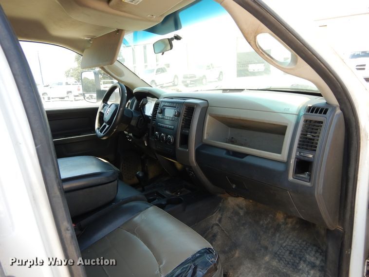 image for item DH3574 2012 Dodge Ram 5500 Crew Cab flatbed truck