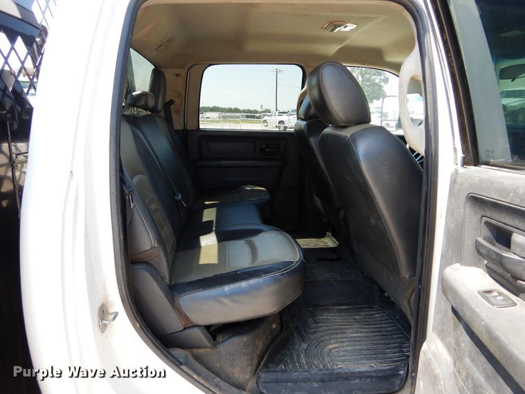 image for item DH3574 2012 Dodge Ram 5500 Crew Cab flatbed truck