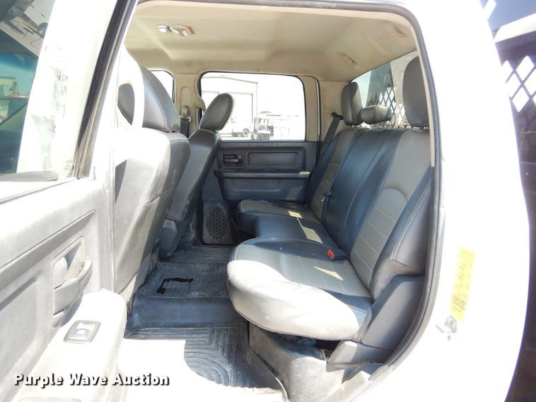 image for item DH3574 2012 Dodge Ram 5500 Crew Cab flatbed truck