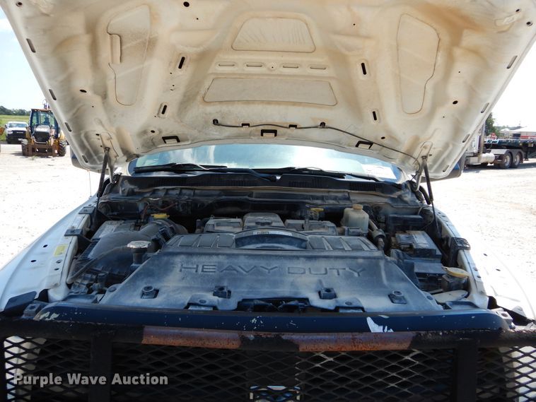 image for item DH3574 2012 Dodge Ram 5500 Crew Cab flatbed truck