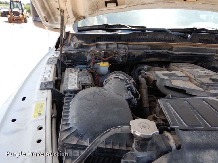 image for item DH3574 2012 Dodge Ram 5500 Crew Cab flatbed truck